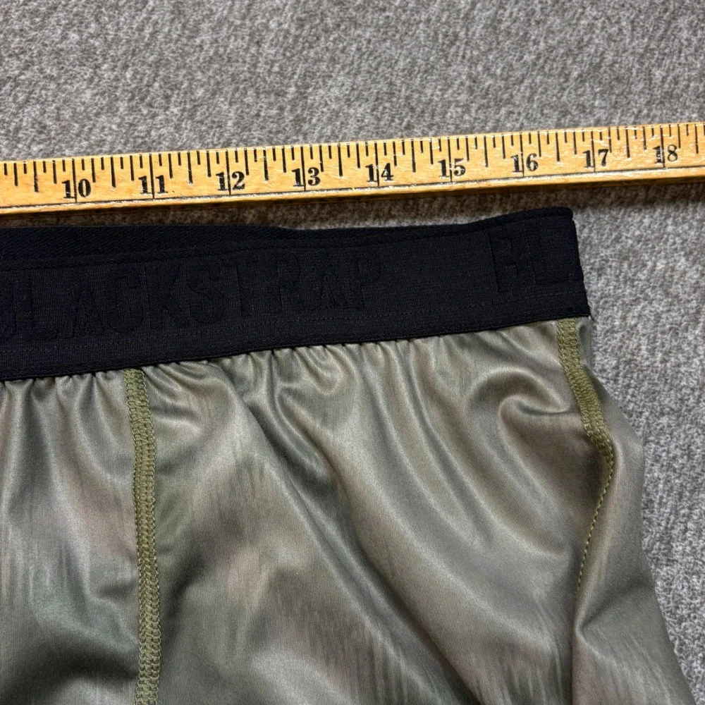 BlackStrap Mens Base Layer Pants XXL Green Camo Performance Leggings Made in USA